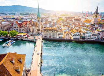 Reiseziel Zuerich Schweiz