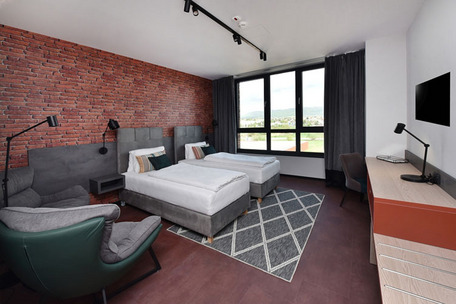Double room at the Best Western Hotel Presov in Slovakia